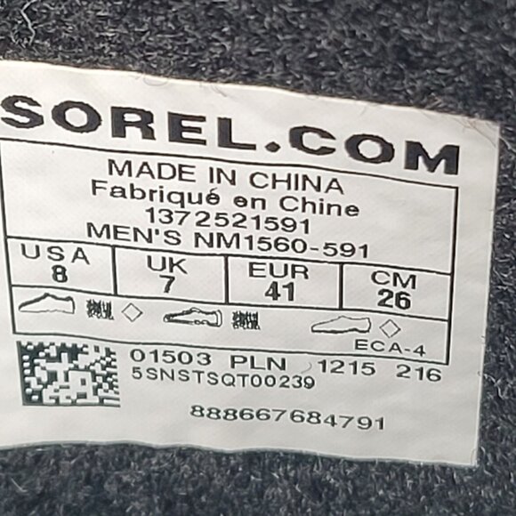 Sorel Men's 1964 Premium Waterproof Boots NM1560-591 US Size 8 - Picture 11 of 11